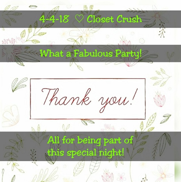 Other - I'll Be Co-hosting my 4th Poshmark Party!